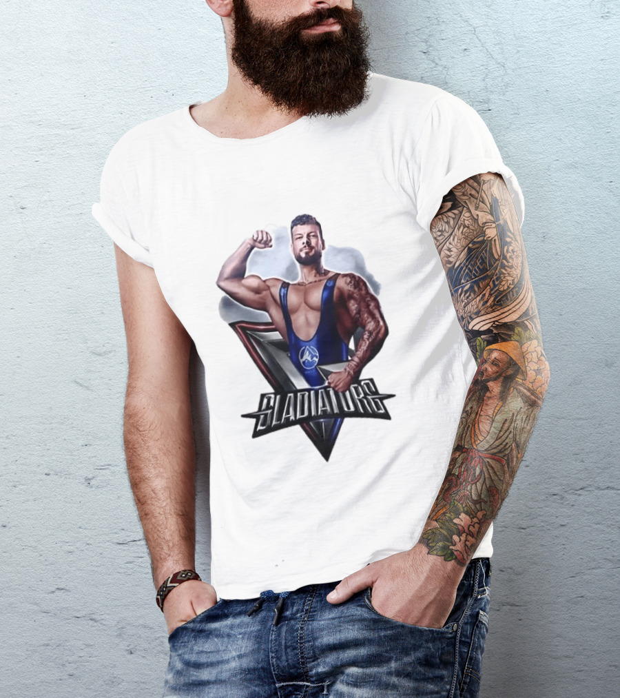 Gladiators TV Series Iconic Bodybuilder Pose T-Shirt