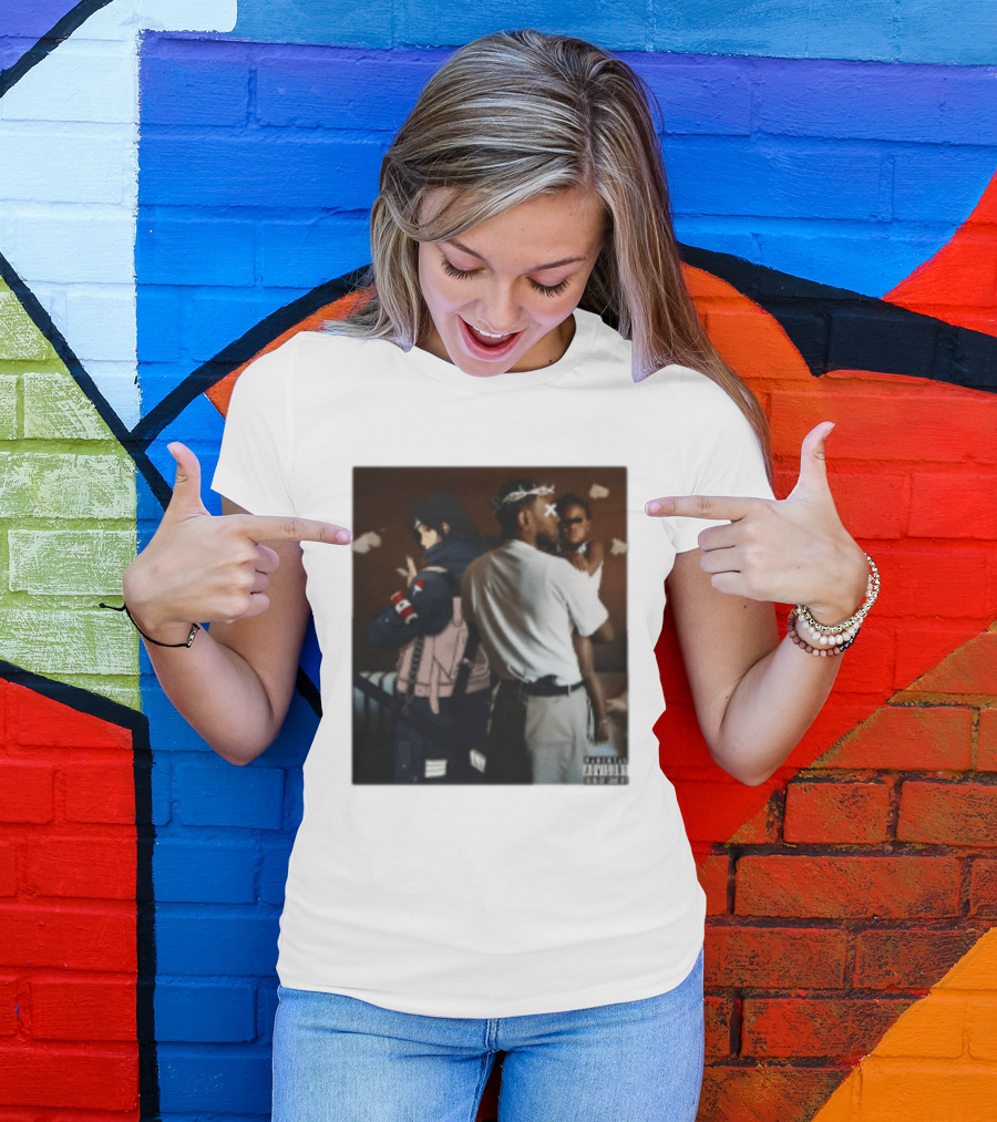 Mr Morale Kendrick Lamar Naruto Sasuke Collaboration T-Shirt