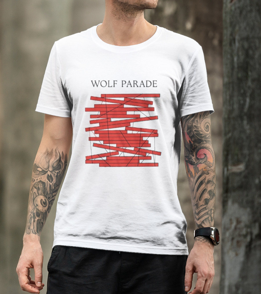 Wolf Parade Cry Cry Cry Album T-Shirt