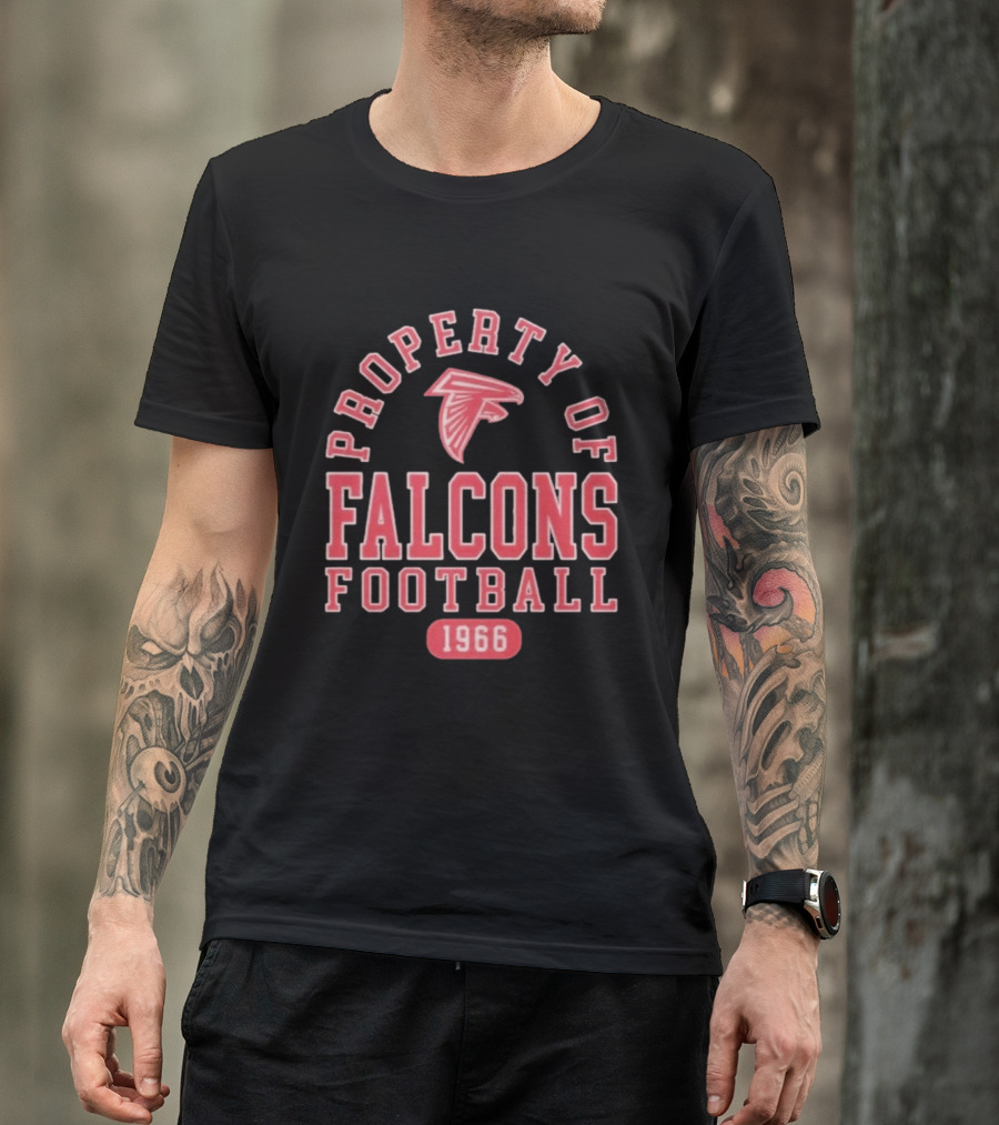 Property Of Falcons Football 1966 T-Shirt