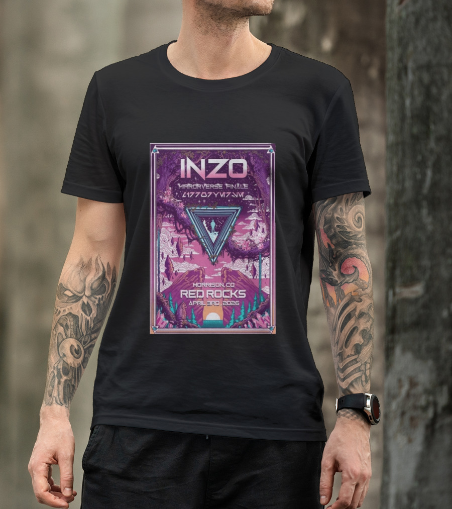 INZO Mirrorverse Finale Red Rocks Morrison CO April 3 2026 T-Shirt