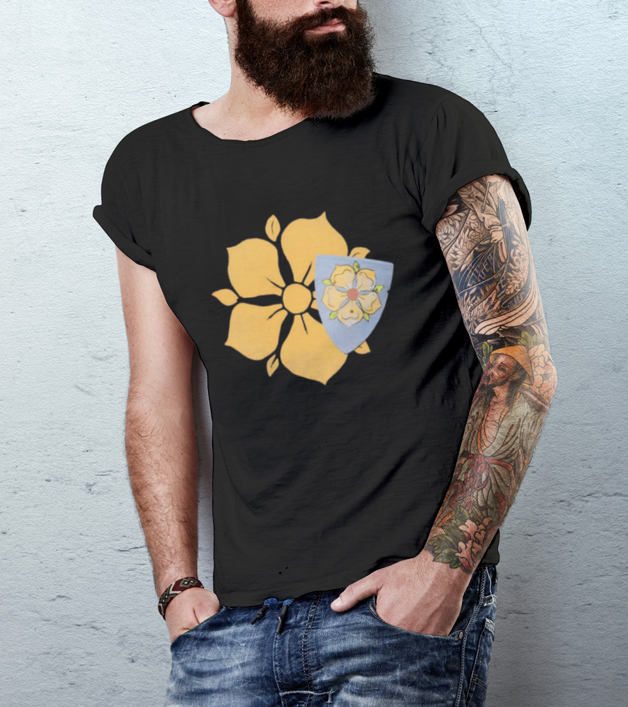 Kingdom Come Deliverance II Yellow Flower Emblem Vavak T-Shirt