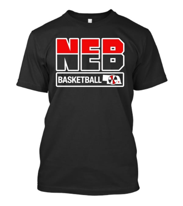 NEB Basketball Crewnecks Vintage Style Basketball T-Shirt