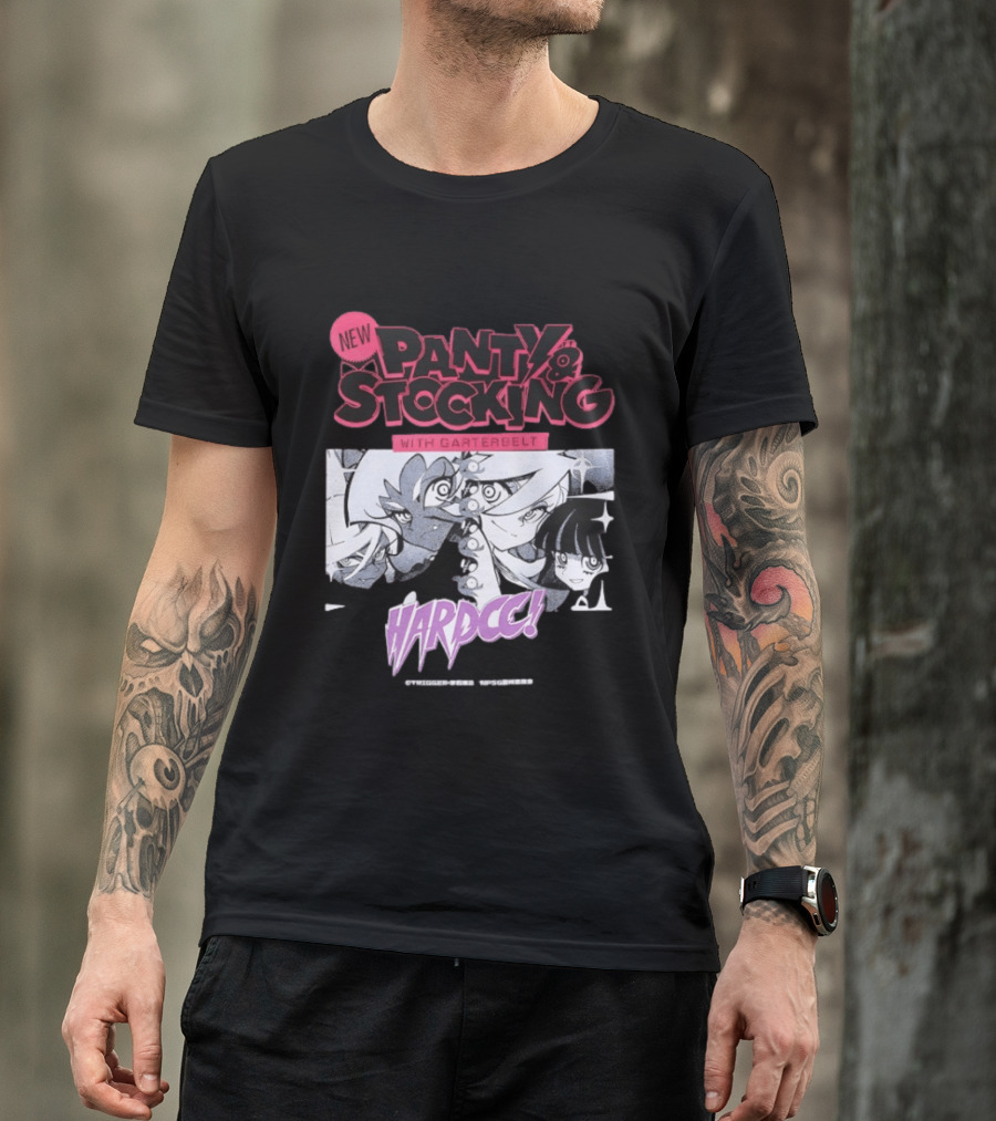 New Panty & Stocking With Garterbelt Hardcore Anime T-Shirt