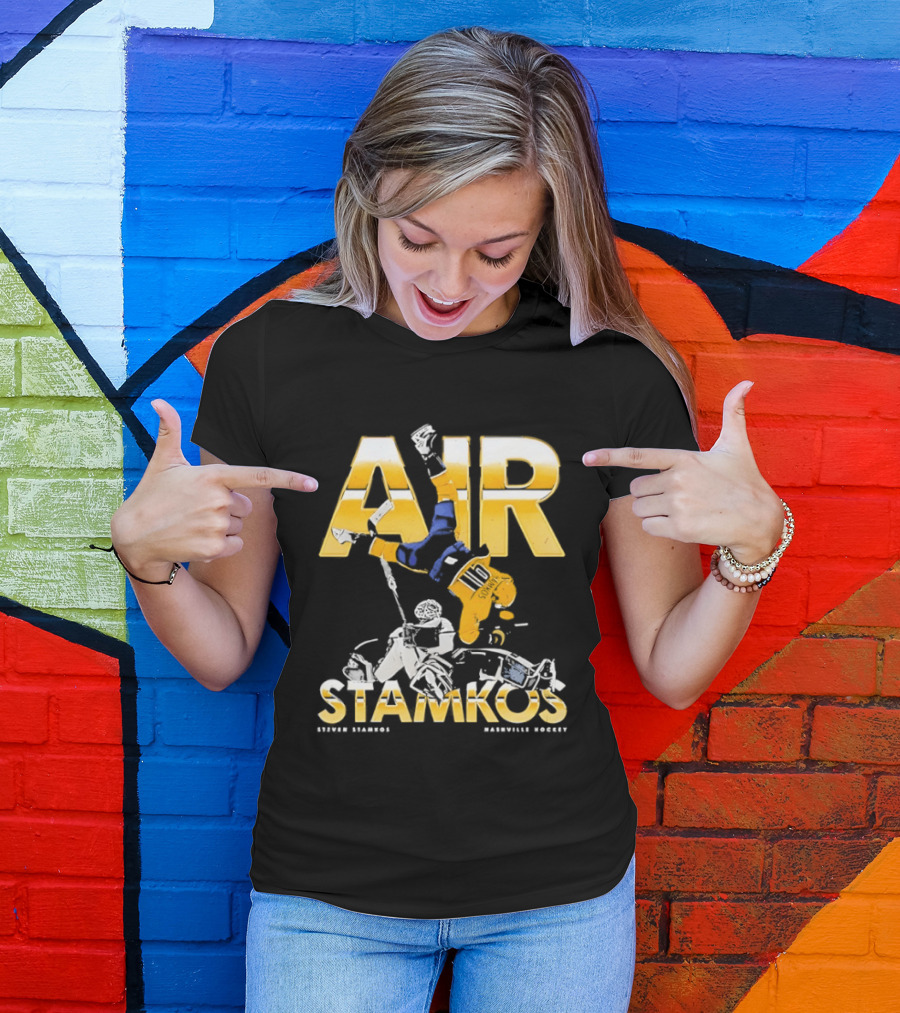 Steven Stamkos Nashville Predators Air Stamkos Hockey Fashion T-Shirt