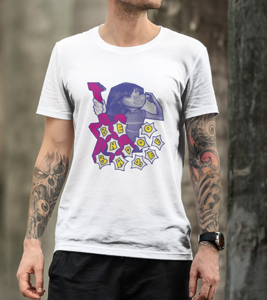 Beabadoobee Art Style Pop Graphic Guitar T-Shirt