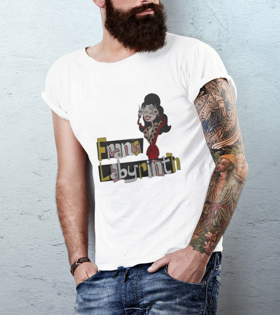 Fran's Labyrinth Surreal Chaos Culture Kickpunched T-Shirt