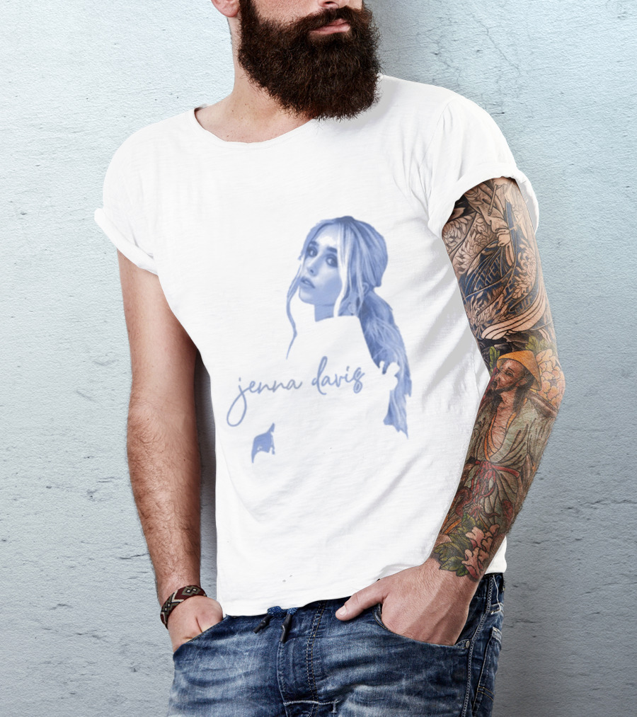 Jenna Davis Photo Blue T-Shirt
