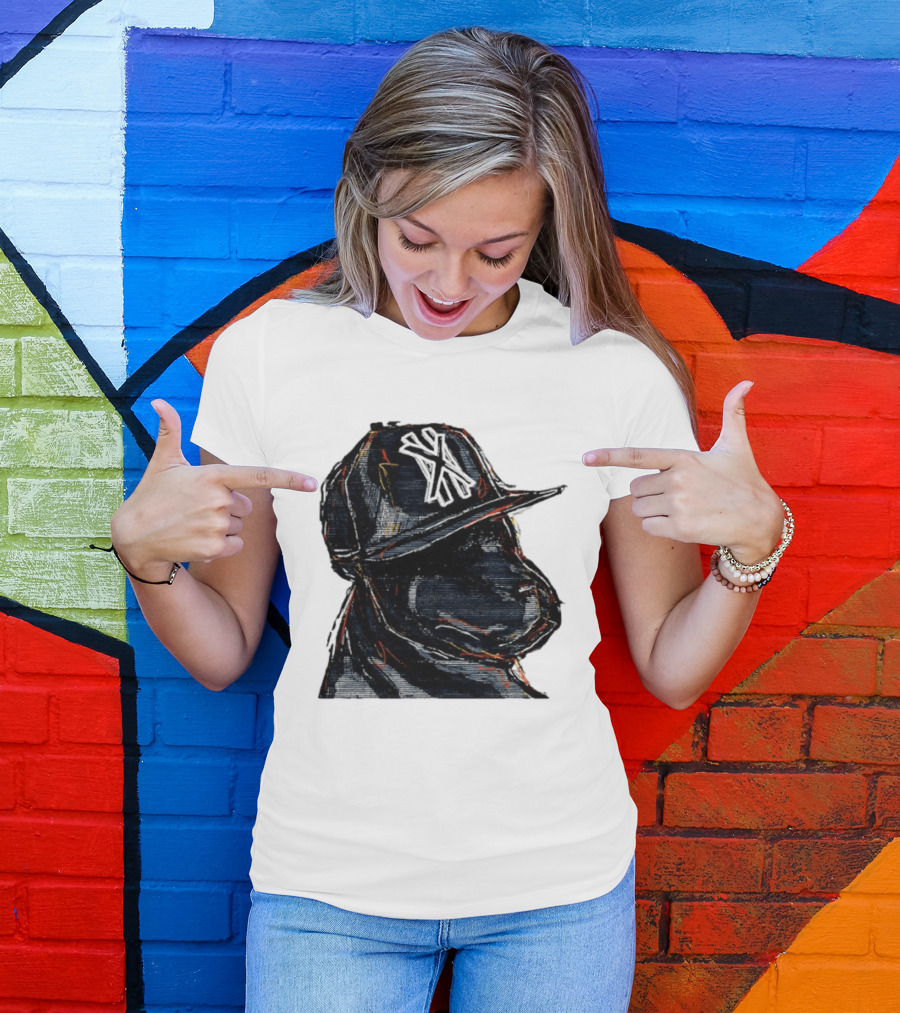 Labrador Retriever New York Yankees All Dogs Go To Heaven Cap T-Shirt