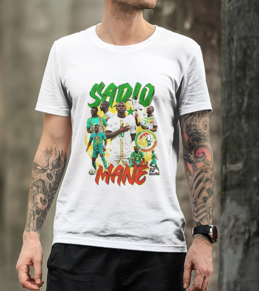 Sadio Mané Senegal National Football Team 10 2026 T-Shirt