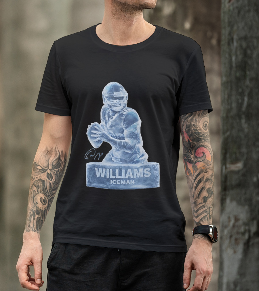 Williams Iceman Chicago Bears Sculpture T-Shirt
