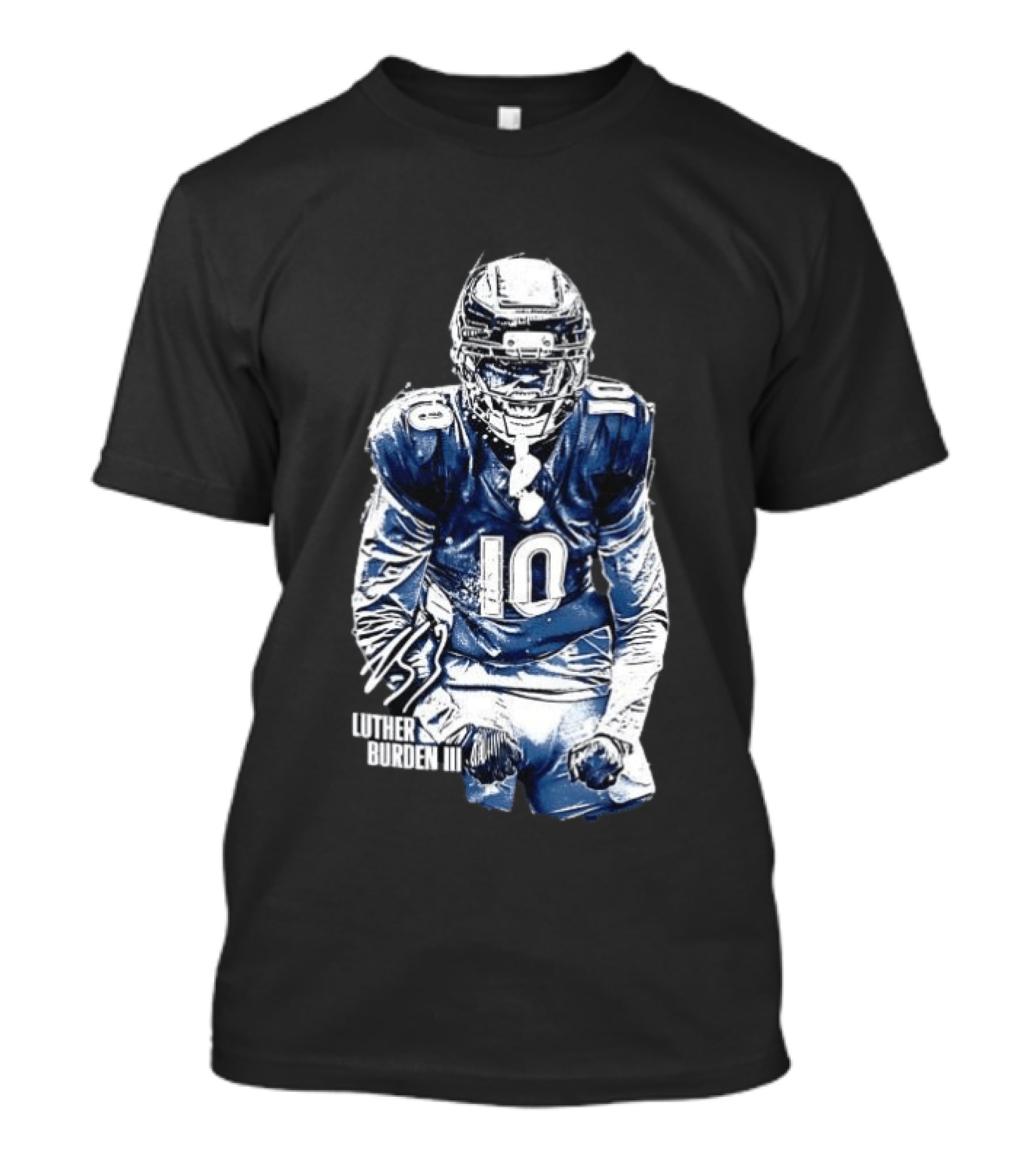 Luther Burden III Chicago Bears Number 10 T-Shirt