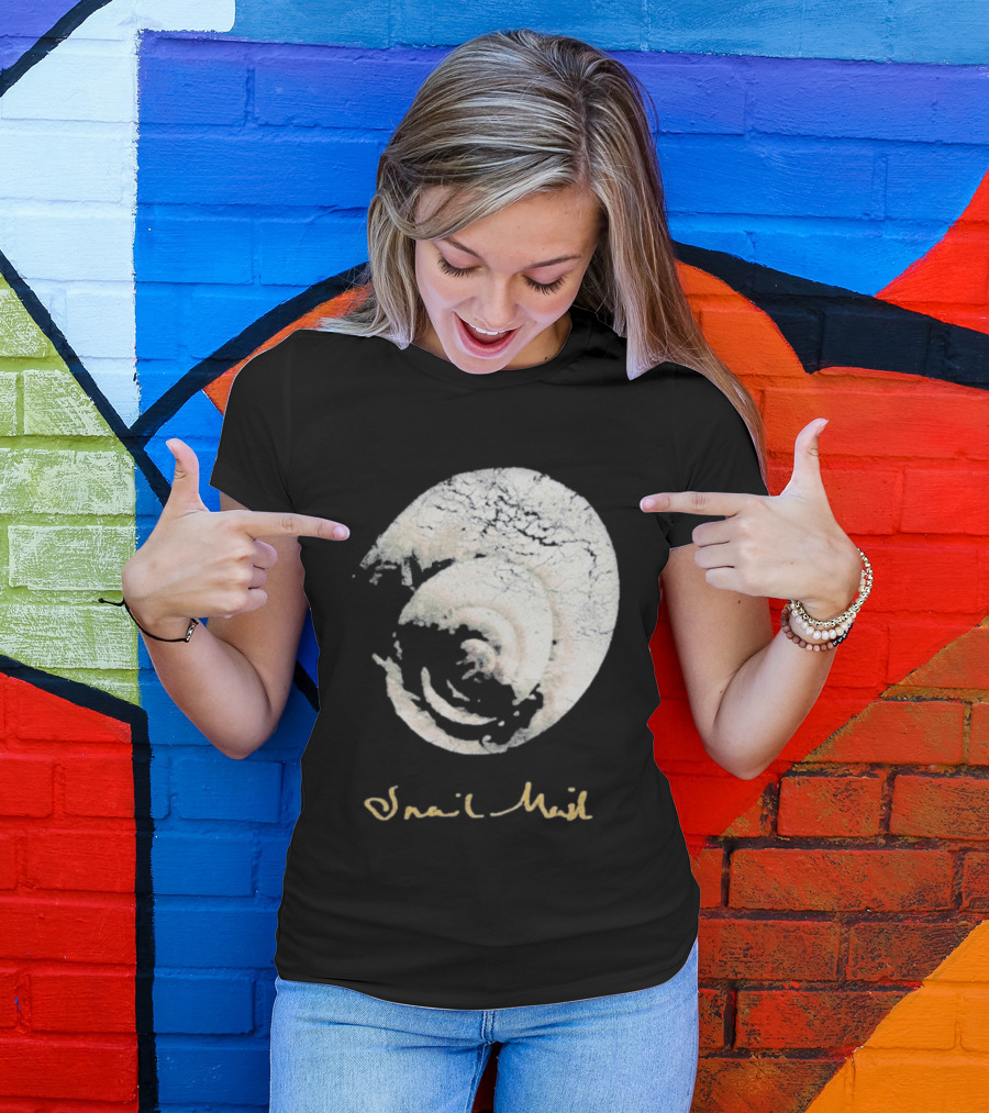 Snail Mail Cracked Shell T-Shirt