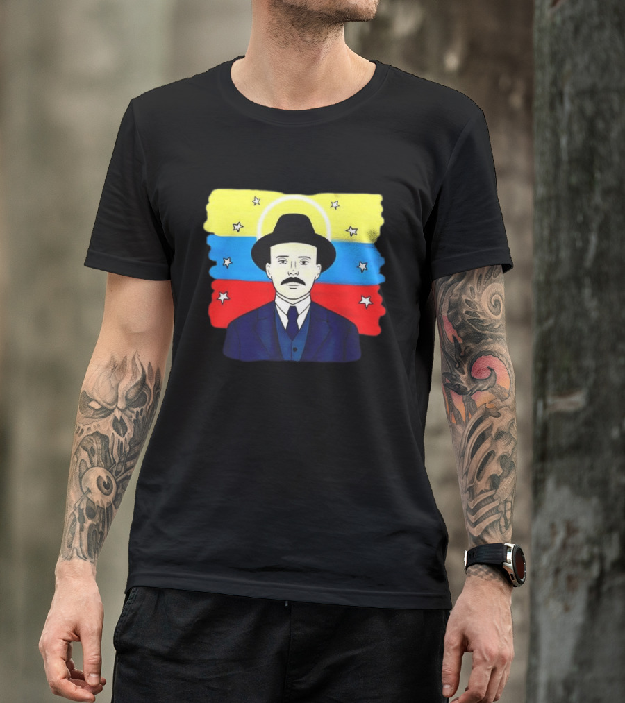 Venezuela Flag José Gregorio Hernández T-Shirt