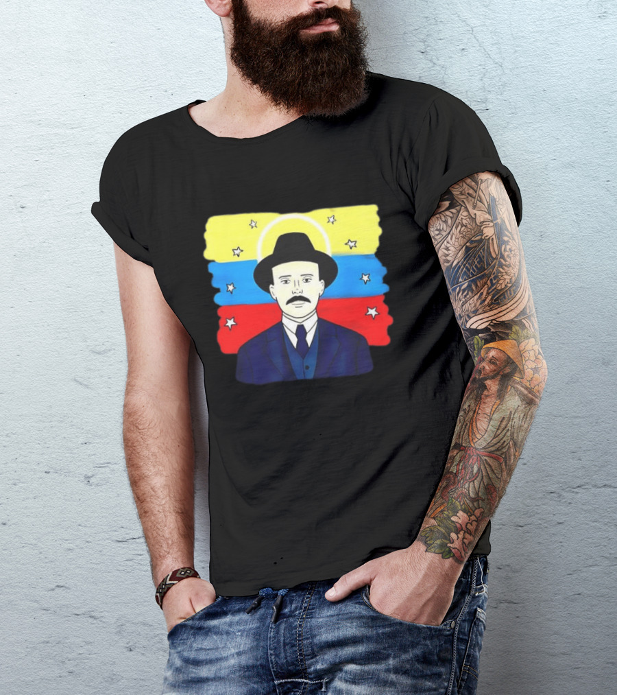 Venezuela Flag José Gregorio Hernández T-Shirt