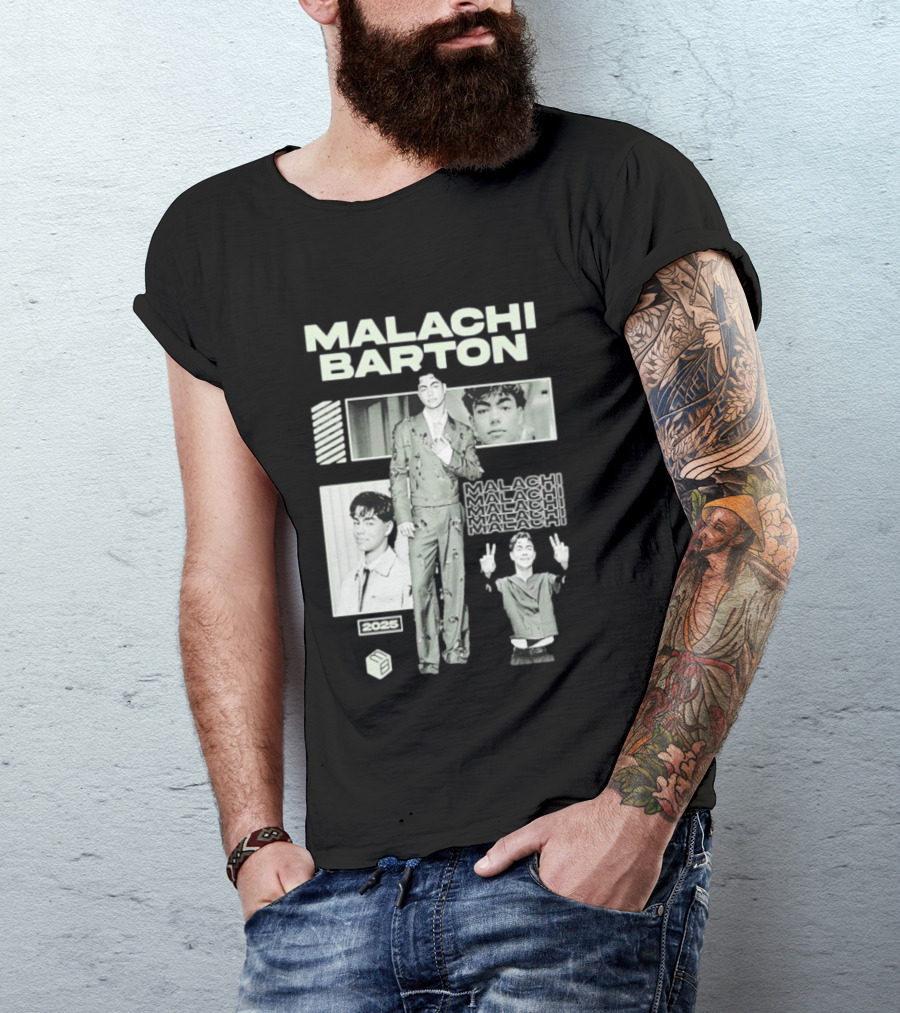 Malachi Barton 2025 Descendants Zombies Worlds Collide Tour Disney T-Shirt