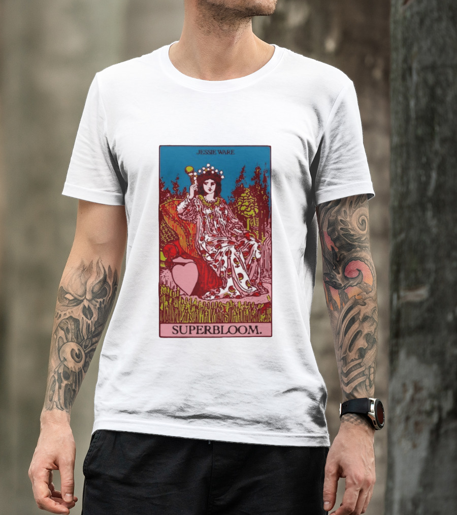 Jessie Ware Superbloom Tarot Empress Card T-Shirt