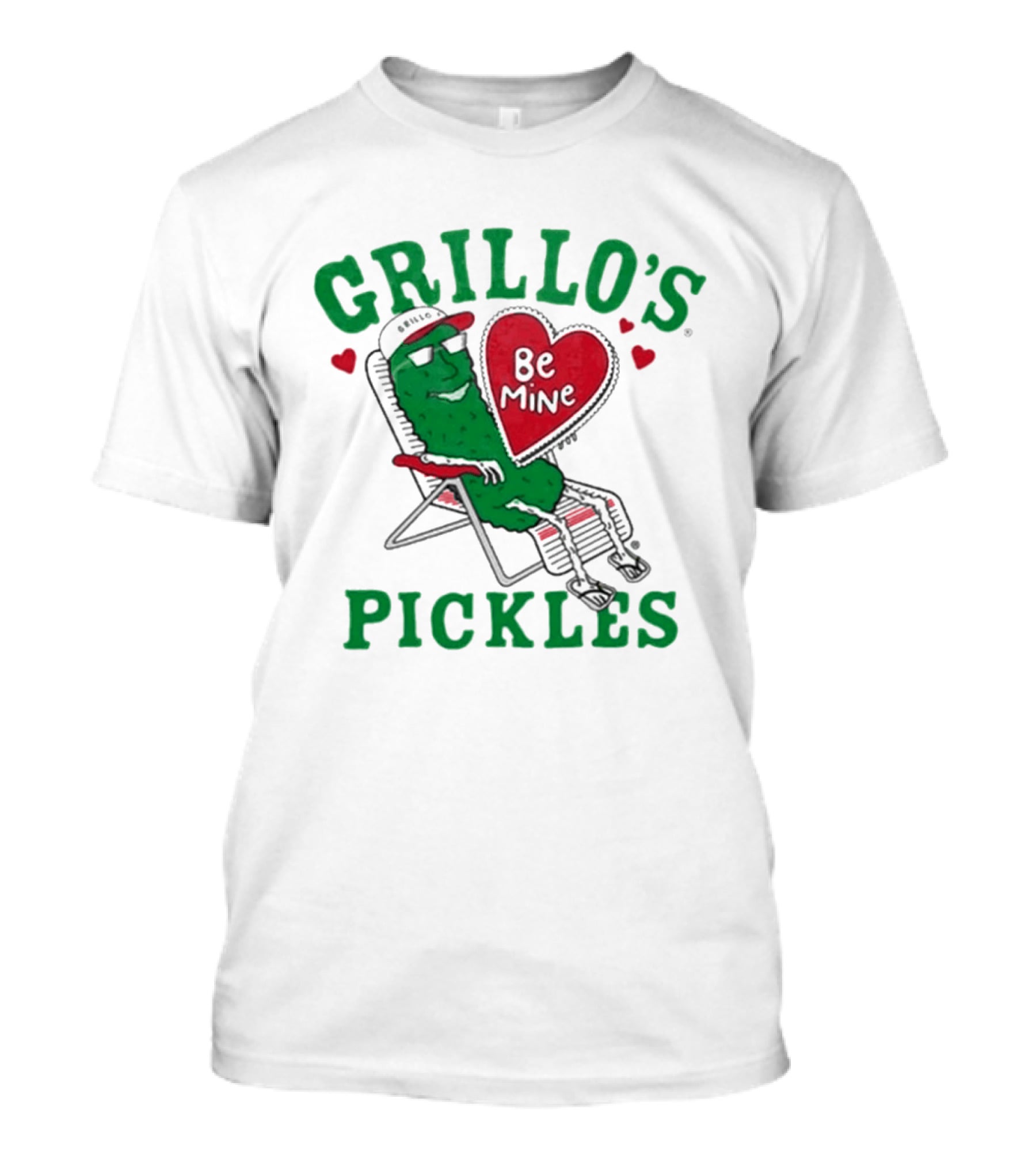 Grillo's Pickles Be Mine Valentine T-Shirt