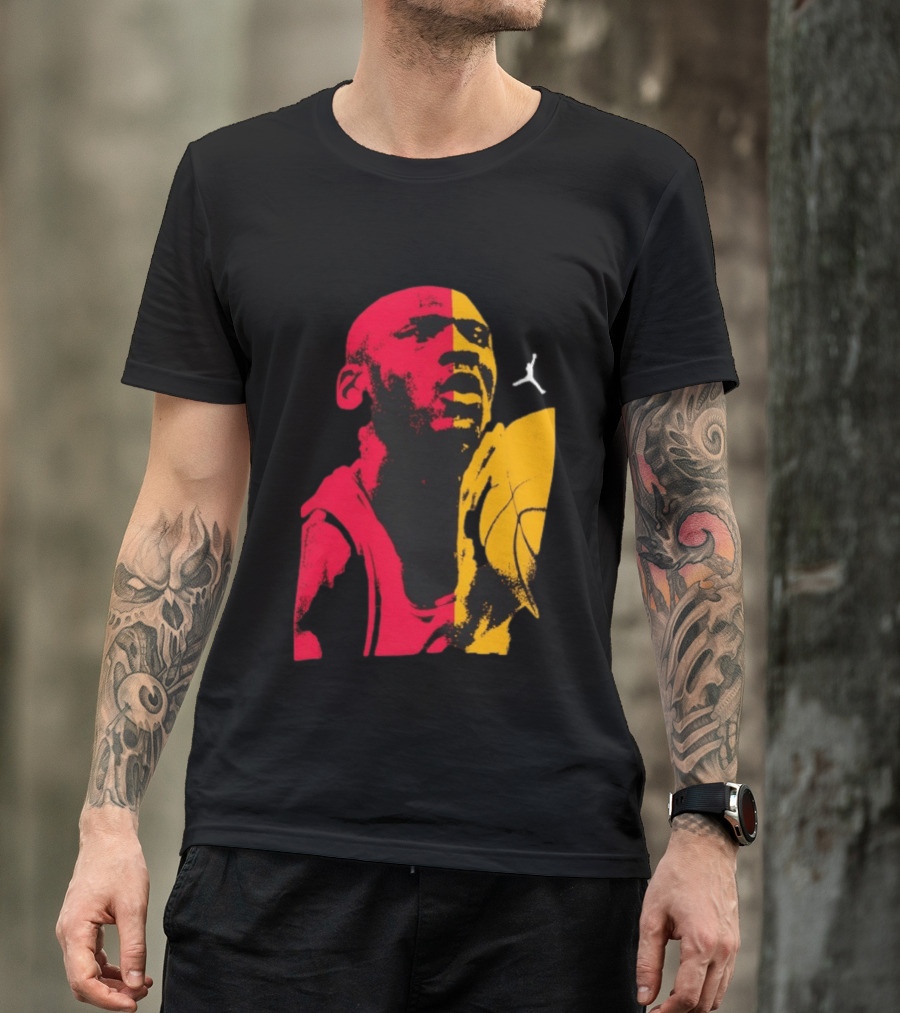 Michael Jordan 1985 Chicago Bulls Retro Basketball Legend T-Shirt