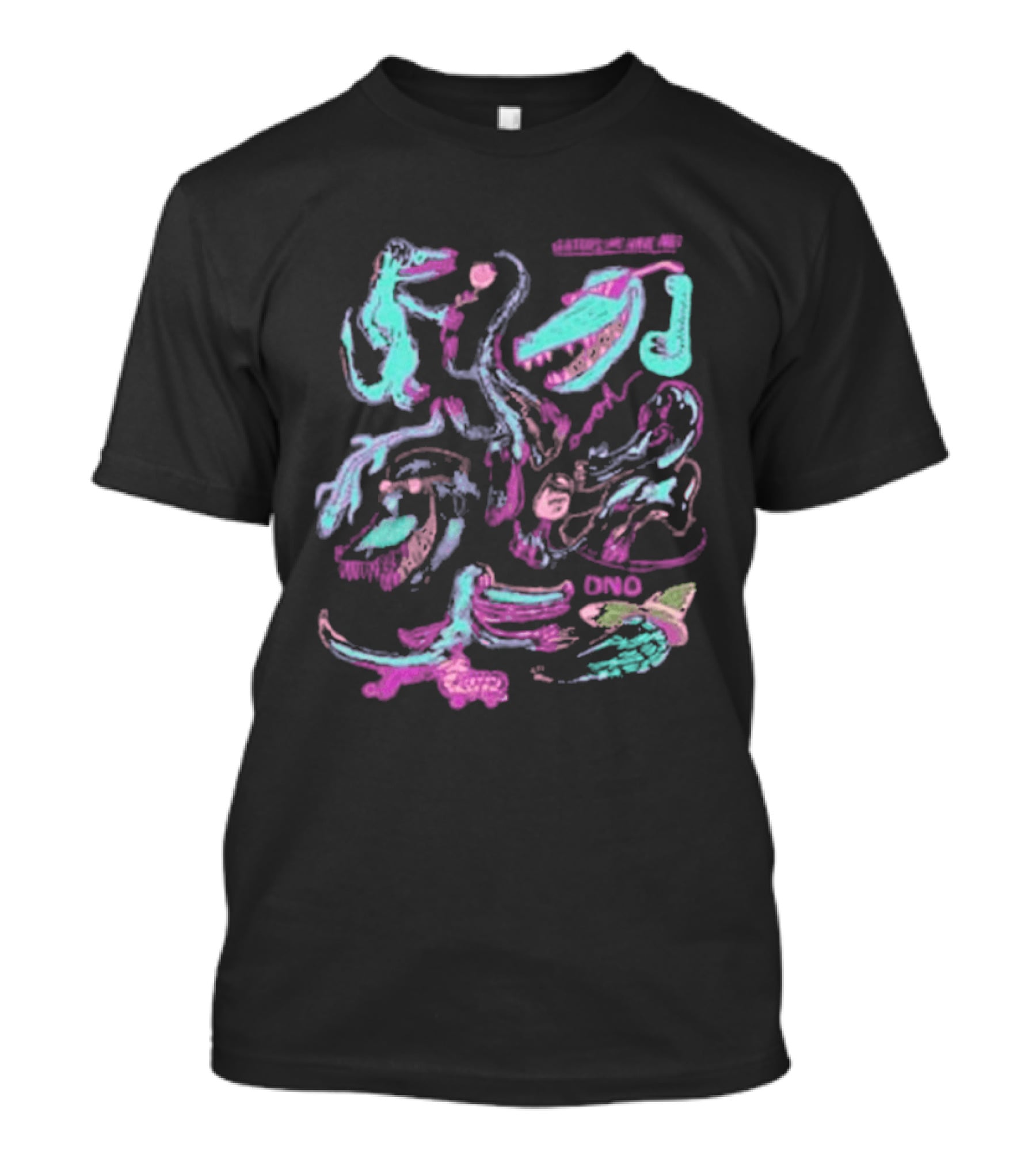Gators We Have Met Colorful Artistic Compilation T-Shirt