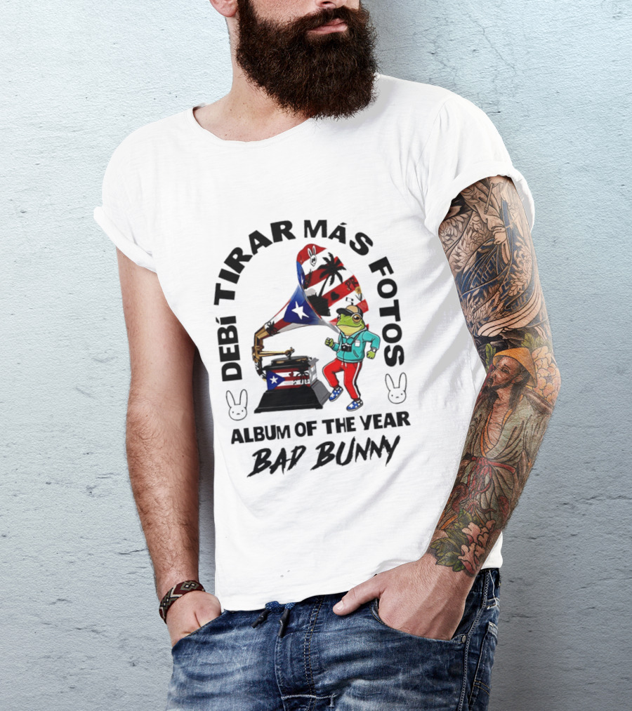 Debí Tirar Más Fotos Album Of The Year Bad Bunny T-Shirt