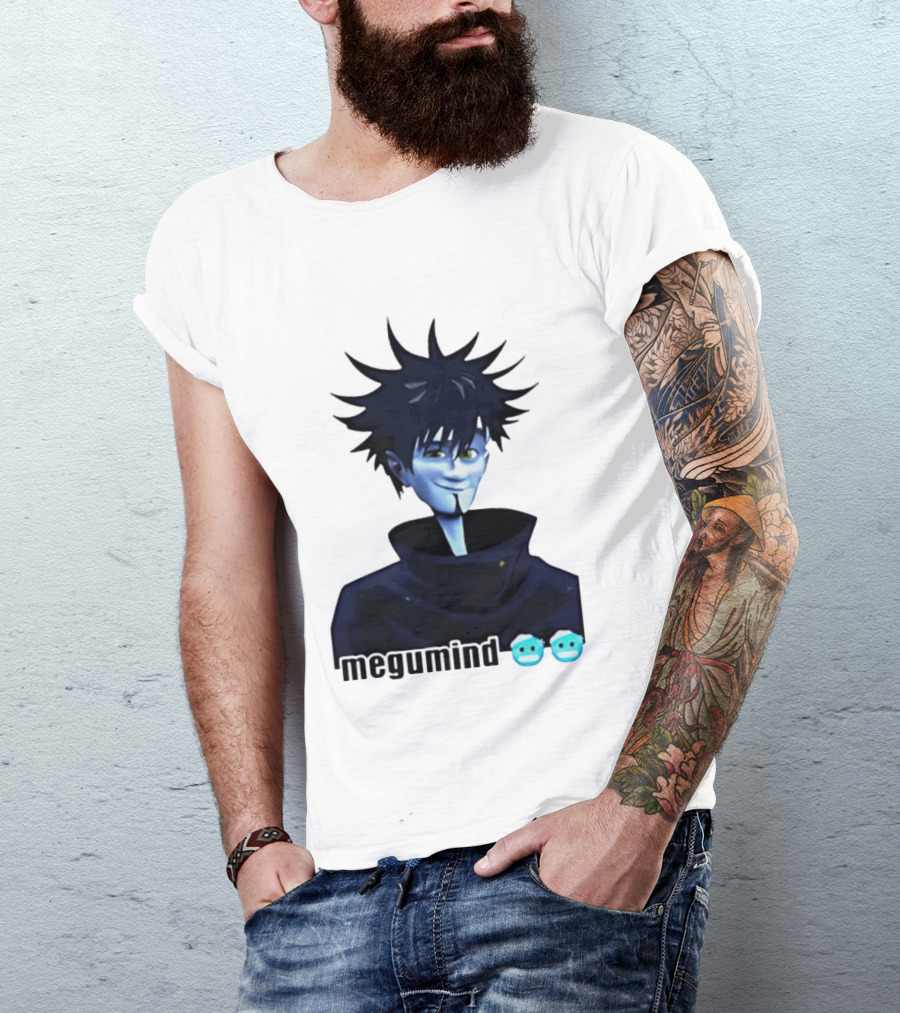 Megumind Fushiguro Megumi Jujutsu Kaisen Anime Bighead T-Shirt