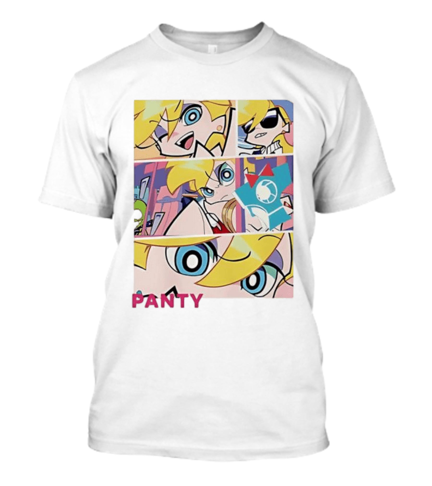 Panty Anarchy Anime Series Panty & Stocking With Garterbelt Visual Compilation T-Shirt