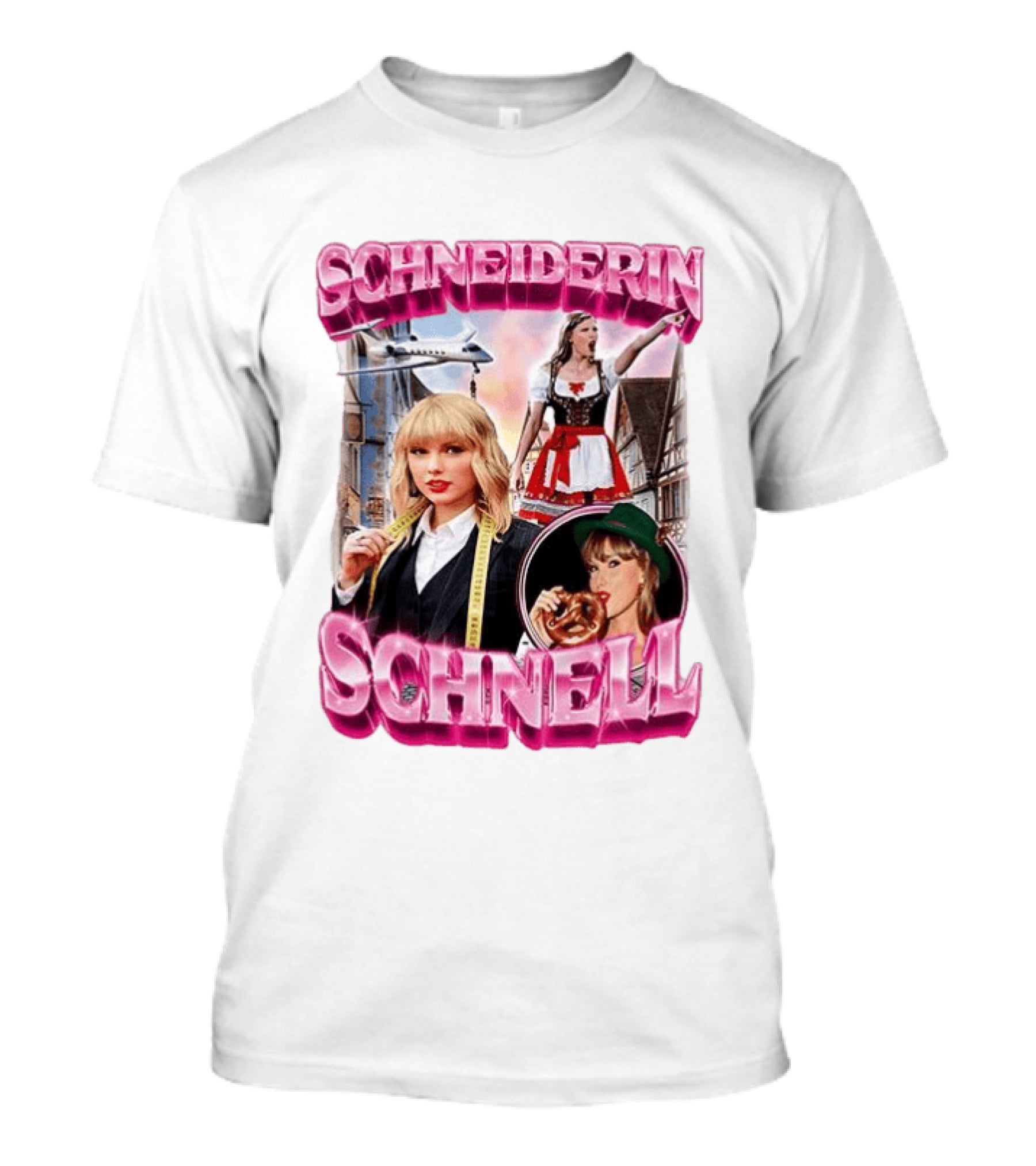 Schneiderin Schnell Taylor 90s Vintage German Fashion T-Shirt