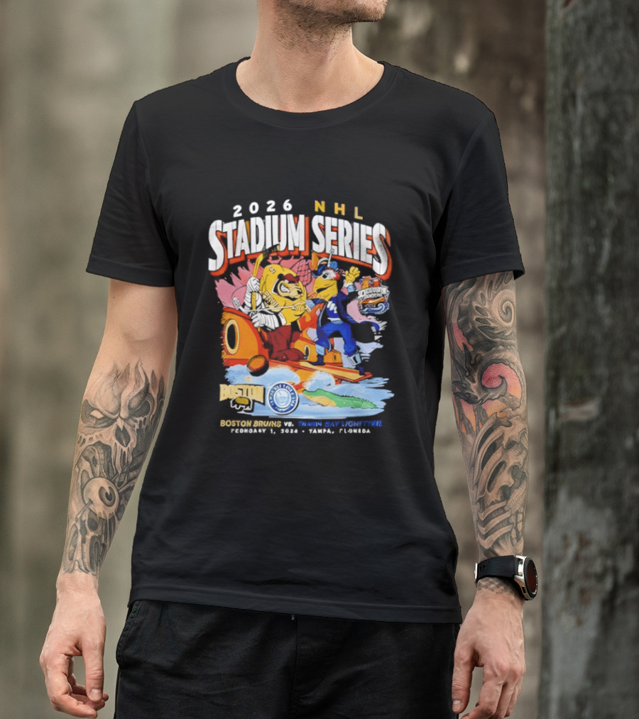 2026 NHL Stadium Series Boston Vs Montreal February 4 Tampa Florida T-Shirt