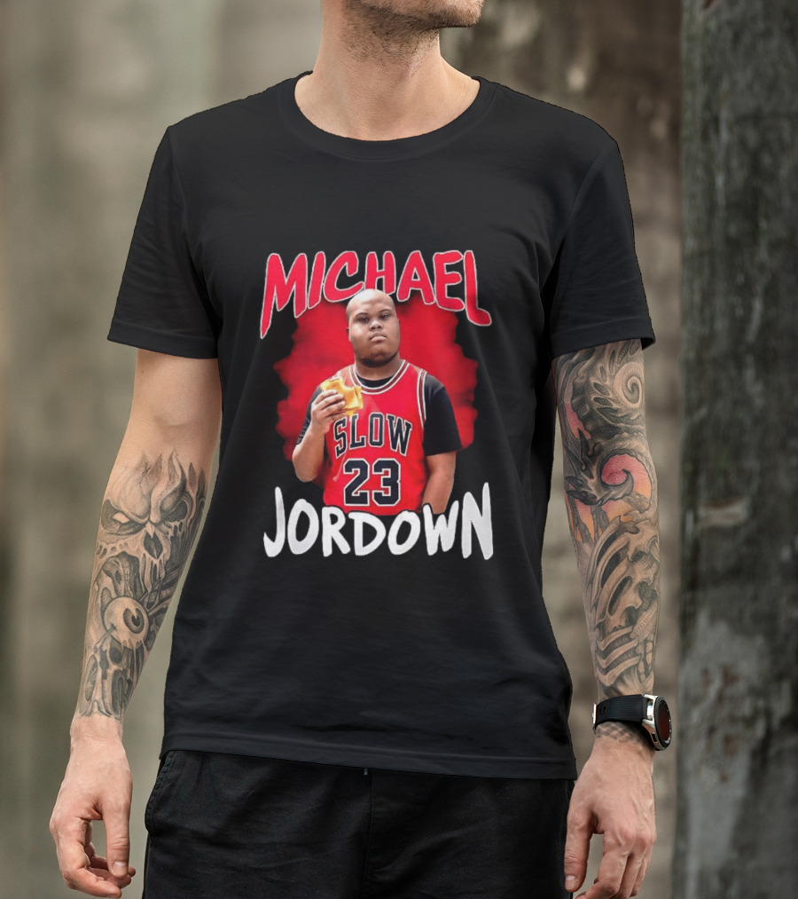 Michael Jordown Slow 23 Meme T-Shirt