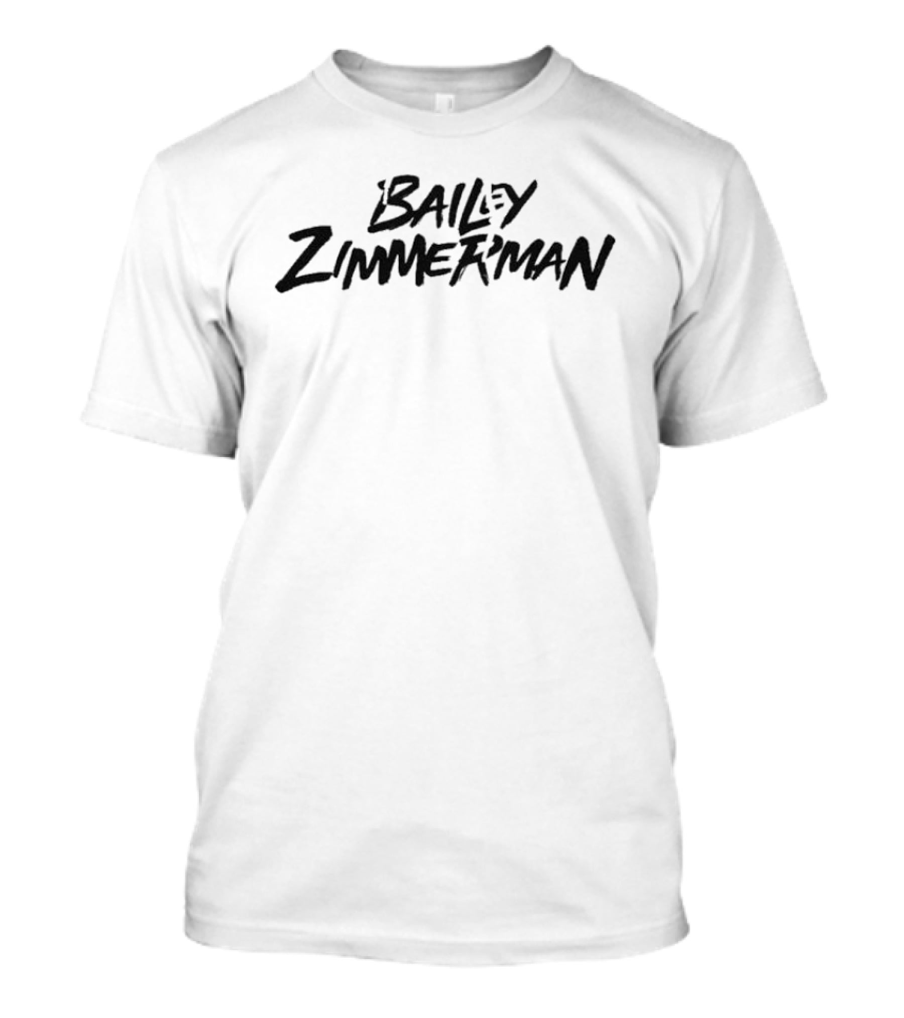 Bailey Zimmerman Bold Black Script T-Shirt