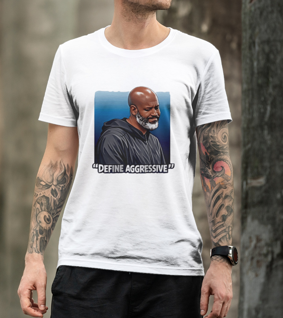 Define Aggressive Detroit Lions Brad Holmes T-Shirt