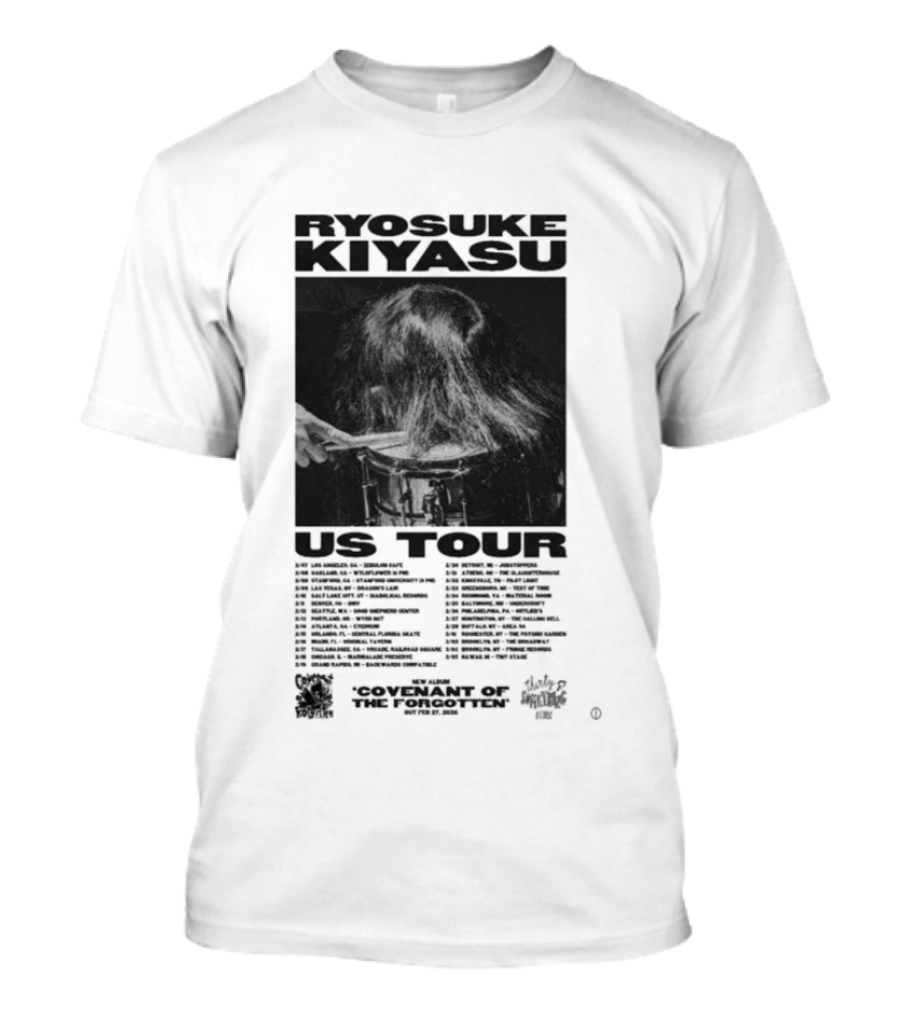 Ryosuke Kiyasu US Tour 2026 February March Dates T-Shirt