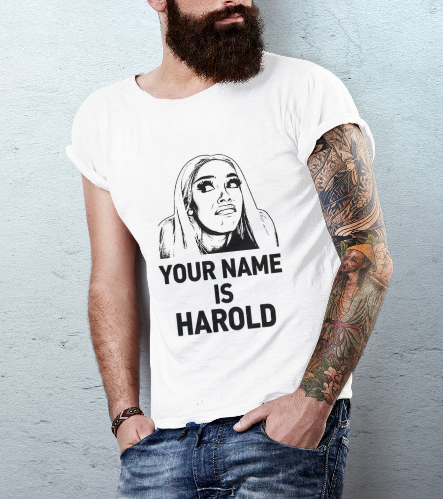 Your Name Is Harold Meme Humor T-Shirt