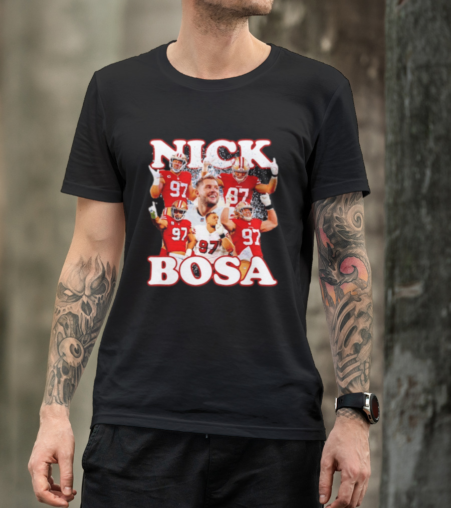 Nick Bosa San Francisco 49ers Player 97 Football Star T-Shirt
