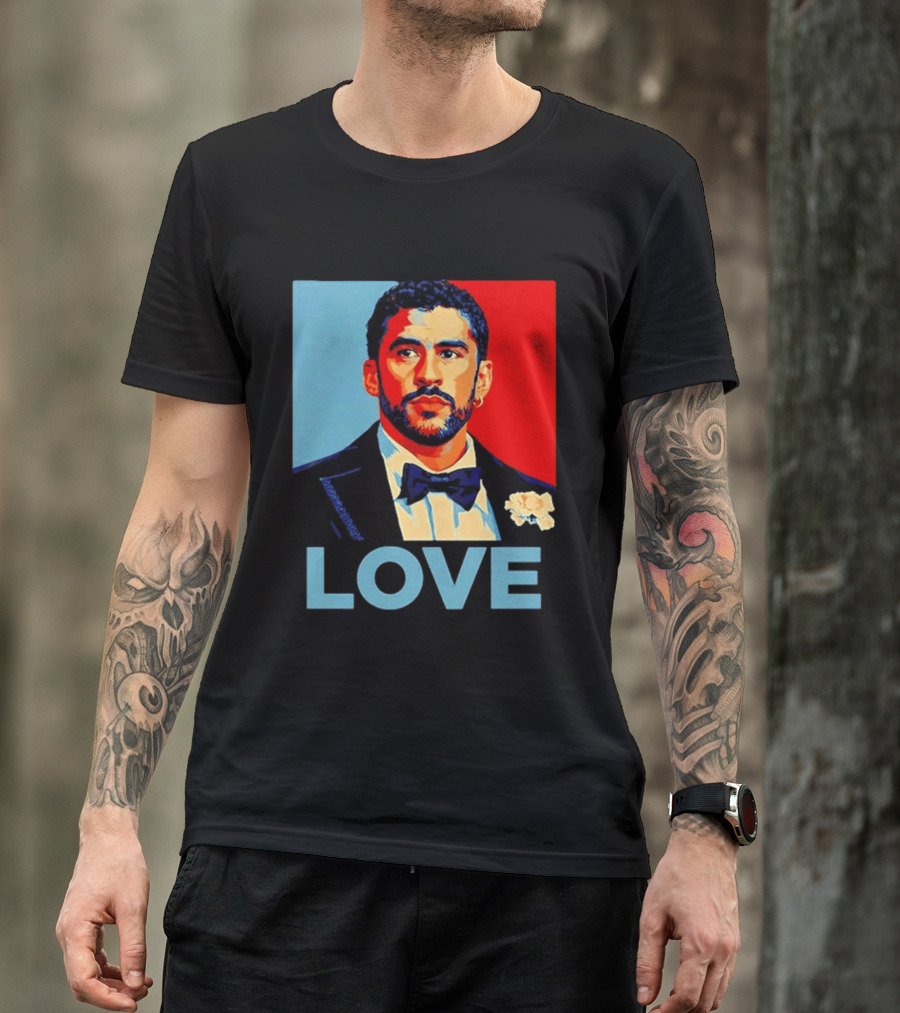 Bad Bunny LOVE Puerto Rico Super Benito T-Shirt