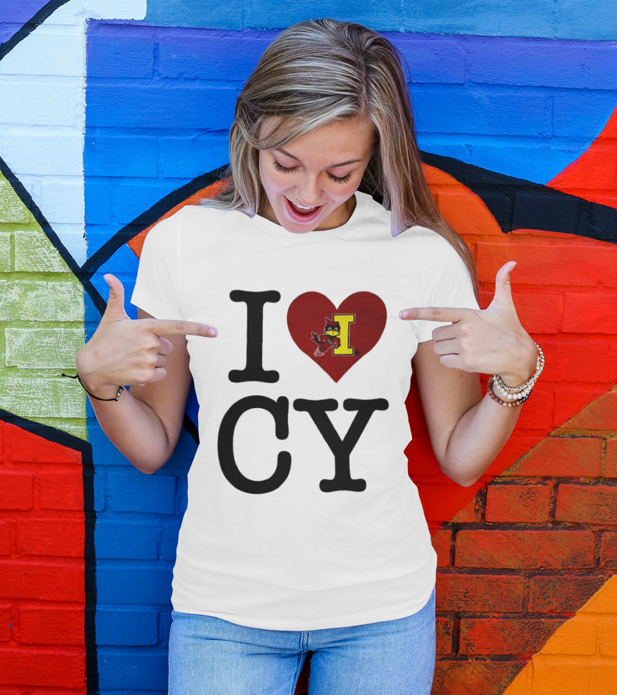 Iowa State Cyclones I Heart CY T-Shirt