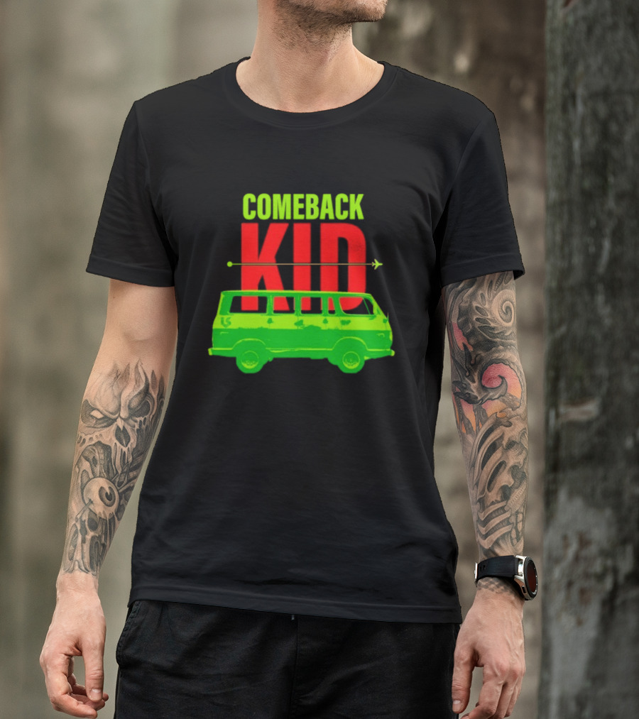 Louden Swain Comeback Kid Green Van Arrow T-Shirt
