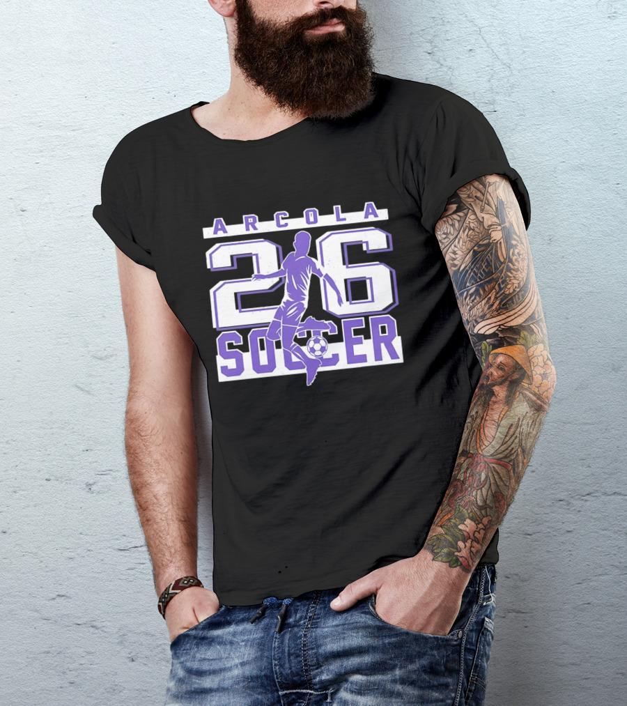 Arcola 26 Soccer Purple Riders 2026 T-Shirt