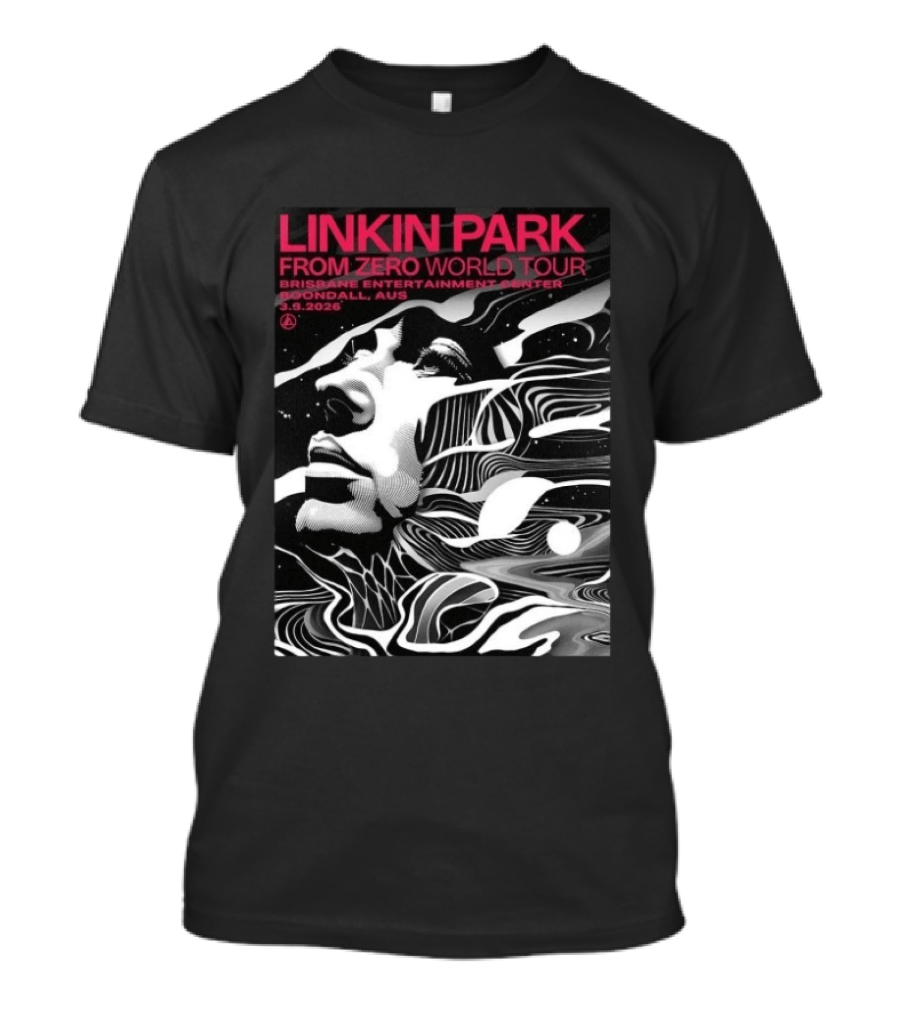 Linkin Park From Zero World Tour Brisbane Entertainment Center Boondall Australia March 3 2026 T-Shirt