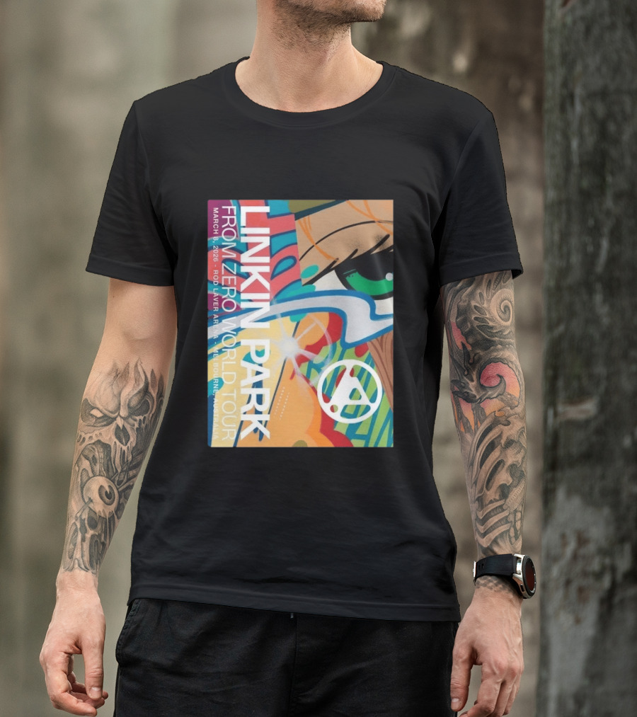 Linkin Park From Zero World Tour Rod Laver Arena Melbourne Australia March 8 2026 T-Shirt
