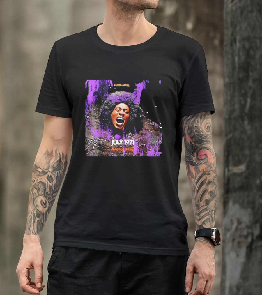 July 1971 Funkadelic Maggot Brain Album Cover T-Shirt