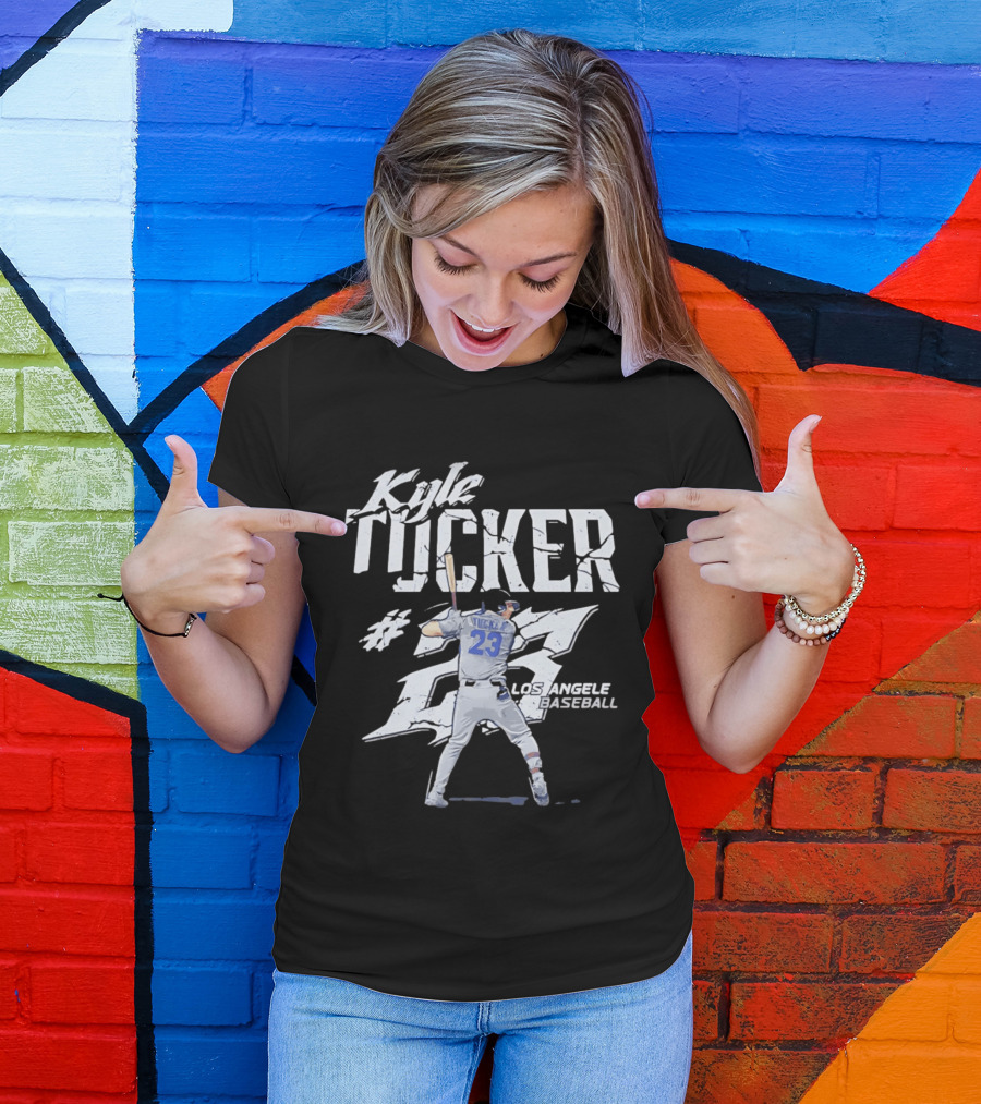 Kyle Tucker 23 Los Angeles Baseball Player T-Shirt