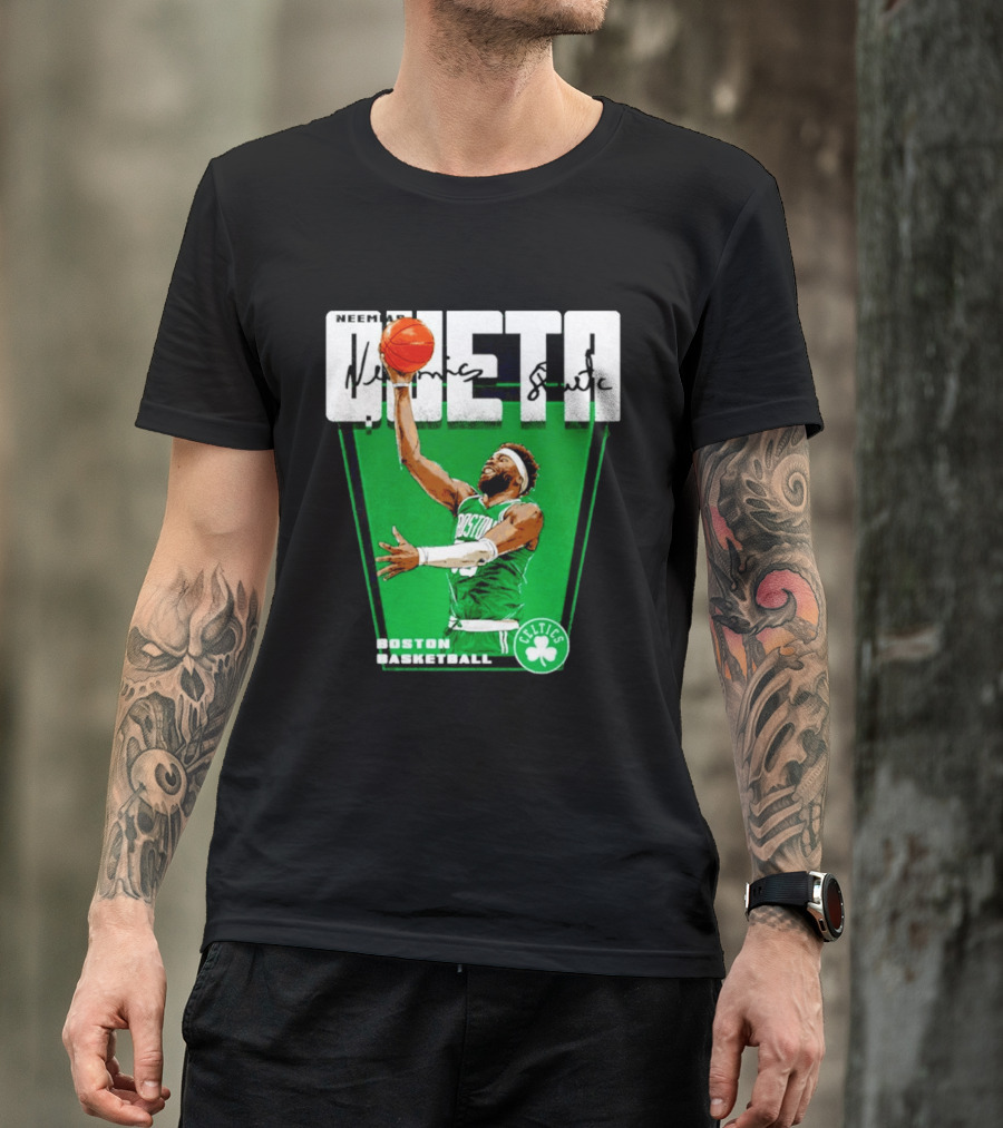 Neemias Queta Boston Celtics Basketball Celtics T-Shirt
