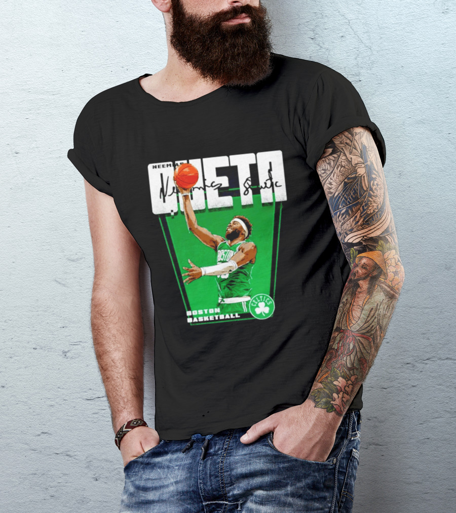 Neemias Queta Boston Celtics Basketball Celtics T-Shirt