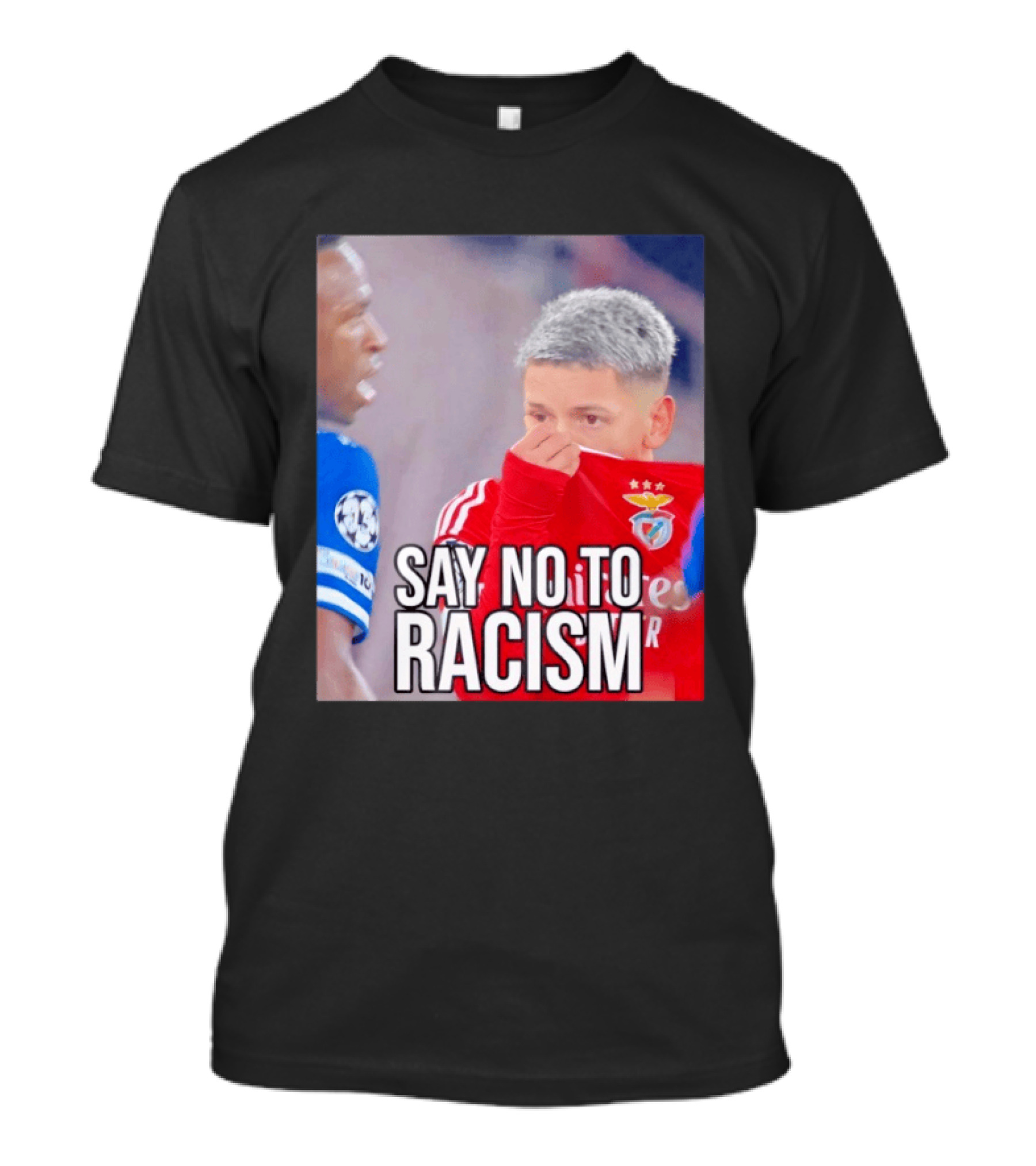 Say No To Racism Benfica Player Supports Anti Racism Movement T-Shirt