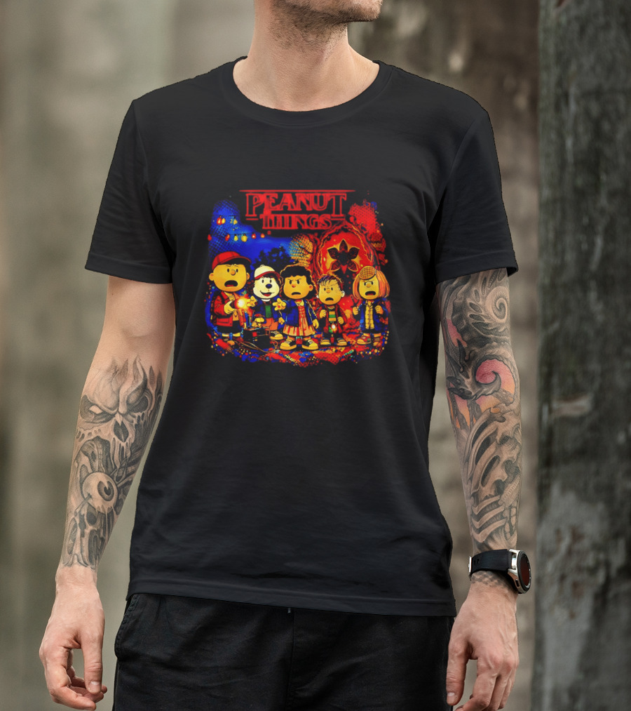 Peanut Things Parody Mashup Mystery Adventures T-Shirt