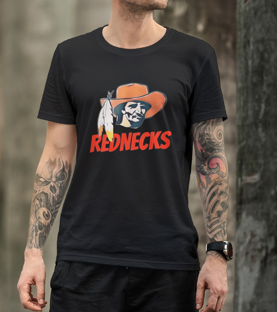 Rednecks Cowboy Hat Feather T-Shirt
