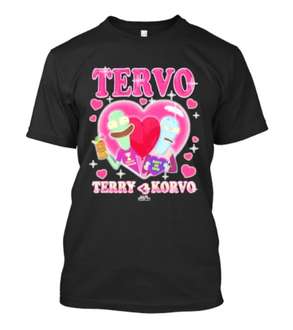 TERVO Terry Korvo Trophy Husband Don't Go Bacon My Heart T-Shirt