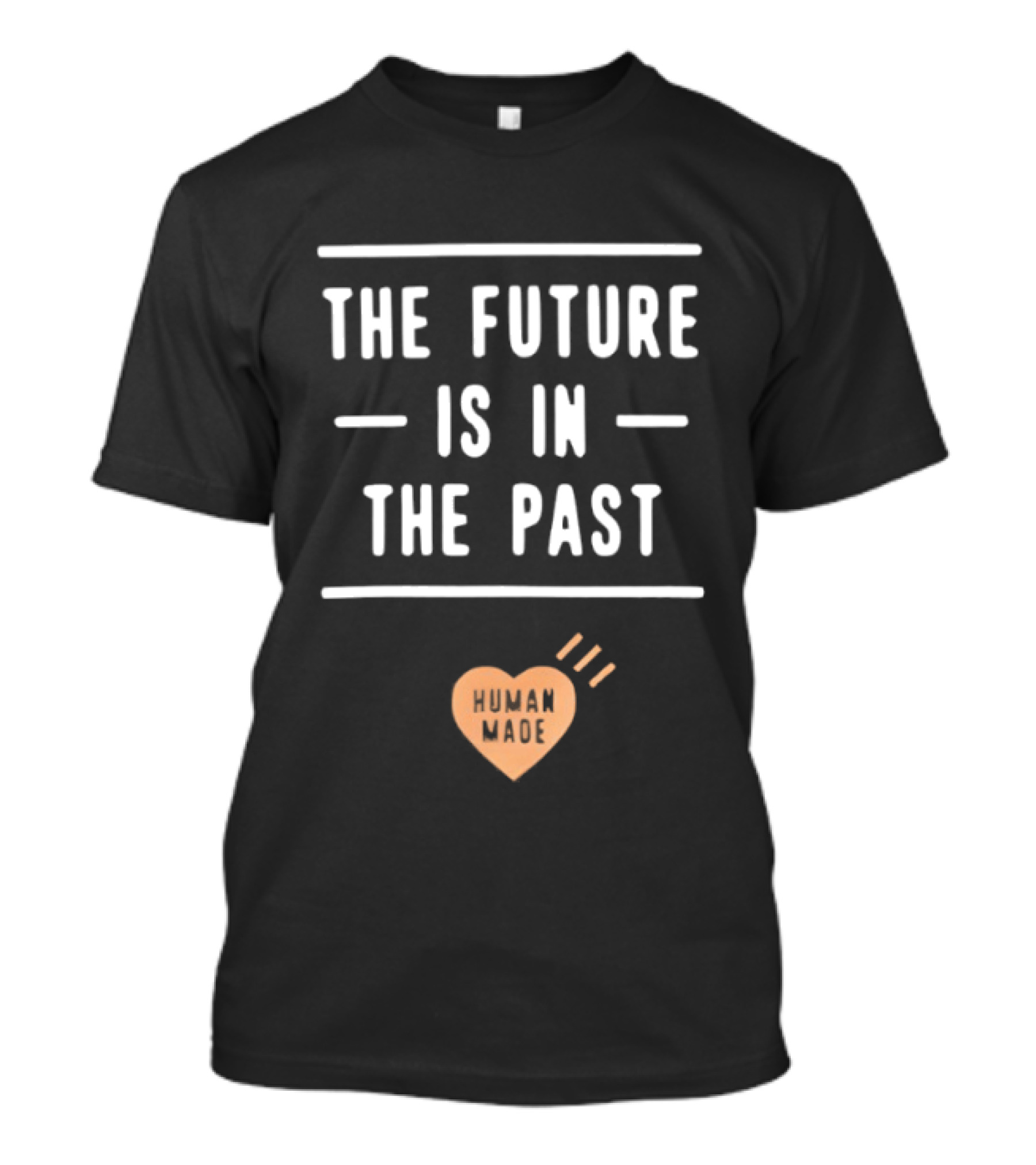 The Future Is In The Past Human Made Heart Shape T-Shirt